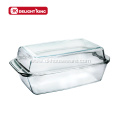 Glass Casserole Pot With Glass Lid For Soup